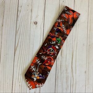 Looney Tunes NFL Football Vintage Tie